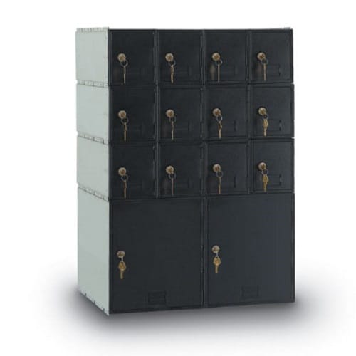 CAD Drawings American Postal Manufacturing Co. 14-Door Standard Rear Loading Guardian System
